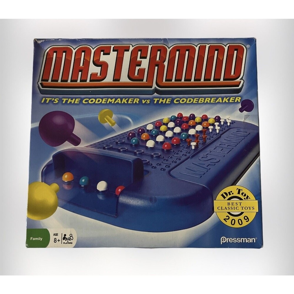VTG Mastermind The Classic Game of Logic & Deductions Codemaker vs Codebreaker